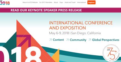 ATD 2018 Kongresi 6-9 Mayıs San Diego Amerika - 1